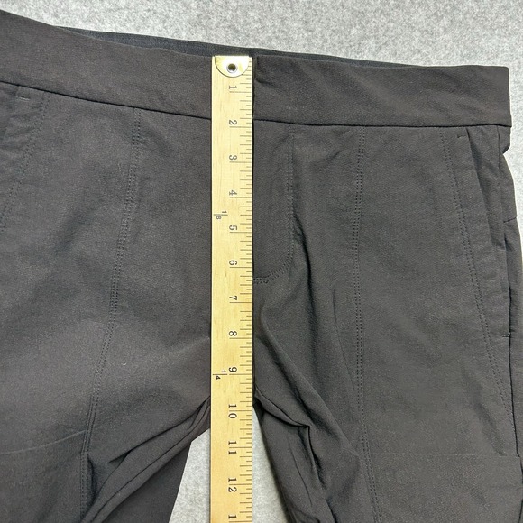 Athleta Wander Stash Skinny Pant Womens 4 Black Nylon Stretch Travel Commuter - Picture 8 of 10
